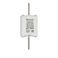 FNH1S-160: Предохранитель 160 A, габарит 1, gG, 400 B AC/ 440 B DC, боёк