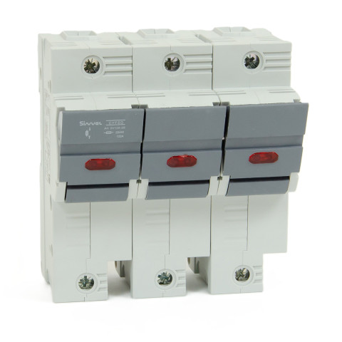 SV125-3S: Модульный ПВР, 125 А, 3Р, для 22х58мм, LED, 690 B AC/ 250 B DC