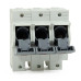 SV125-3S: Модульный ПВР, 125 А, 3Р, для 22х58мм, LED, 690 B AC/ 250 B DC