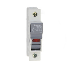 SV32-1S: Модульный ПВР, 32 А, 1Р, для 10х38мм, LED, 690 B AC/ 250 B DC
