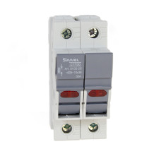 SV32-2S: Модульный ПВР, 32 А, 2Р, для 10х38мм, LED, 690 B AC/ 250 B DC