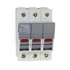 SV32-3S: Модульный ПВР, 32 А, 3Р, для 10х38мм, LED, 690 B AC/ 250 B DC