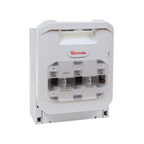 SV400-3: Горизонтальный ПВР, 400 A, NH2, 3P, монтаж на плату, М10 винты SV400-3: Горизонтальный ПВР, 400 A, NH2, 3P, монтаж на плату, М10 винты