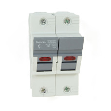 SV63-2S: Модульный ПВР, 63 А, 2Р, для 14х51мм, LED, 690 B AC/ 250 B DC